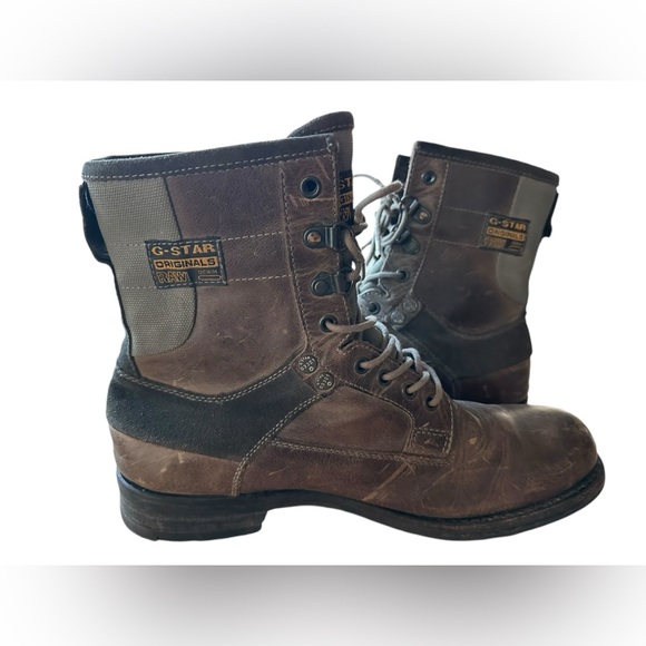 G-Star Raw Men's Patton-IV-Marker High Leather Boots GS11810/066 US 8 EU 41 B4 - Picture 9 of 12